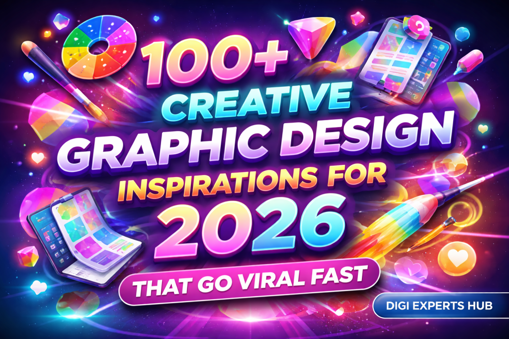 100+ Creative Graphic Design Inspirations for 2026