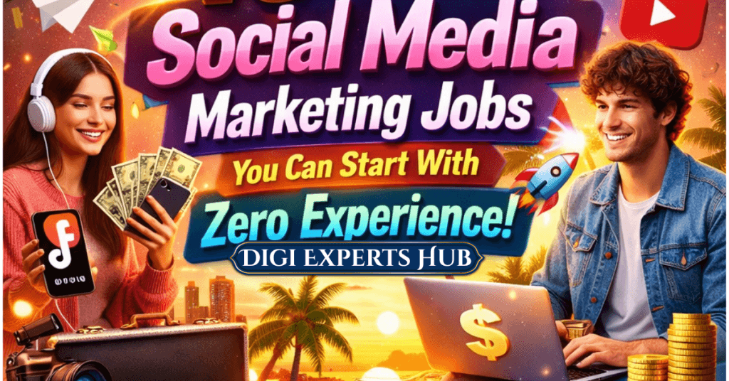 High-Paying Social Media Marketing Jobs for Beginners with Zero Experience