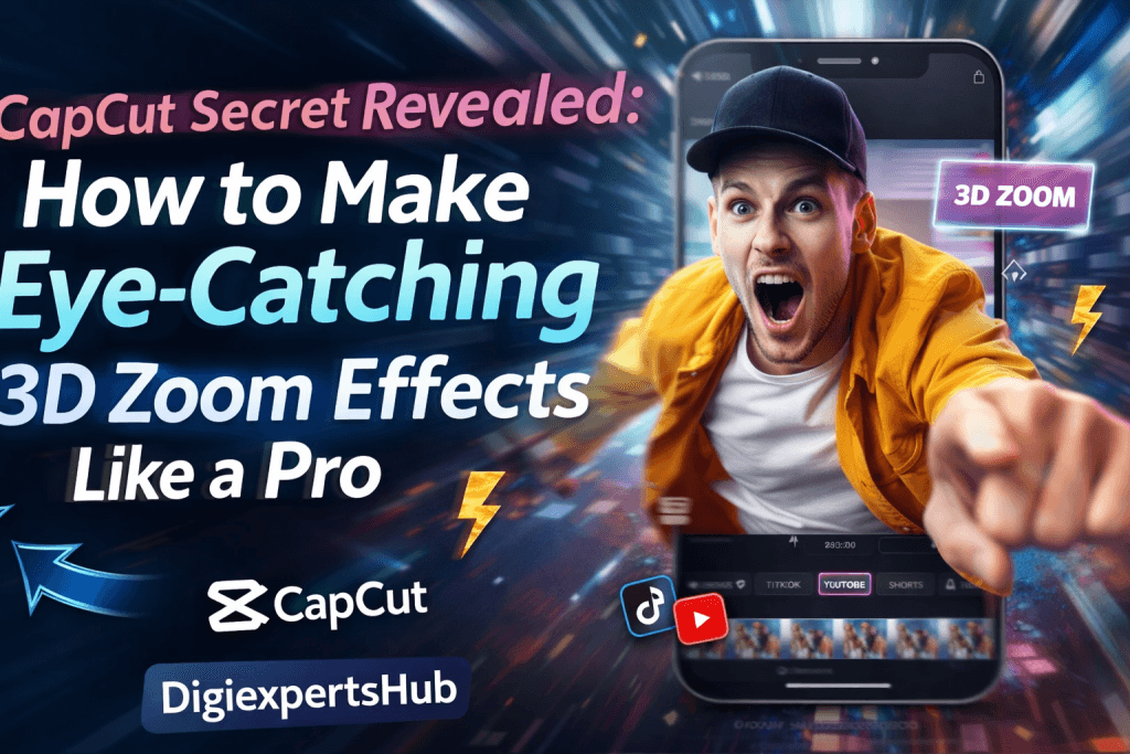 CapCut Secret: Create Stunning 3D Zoom