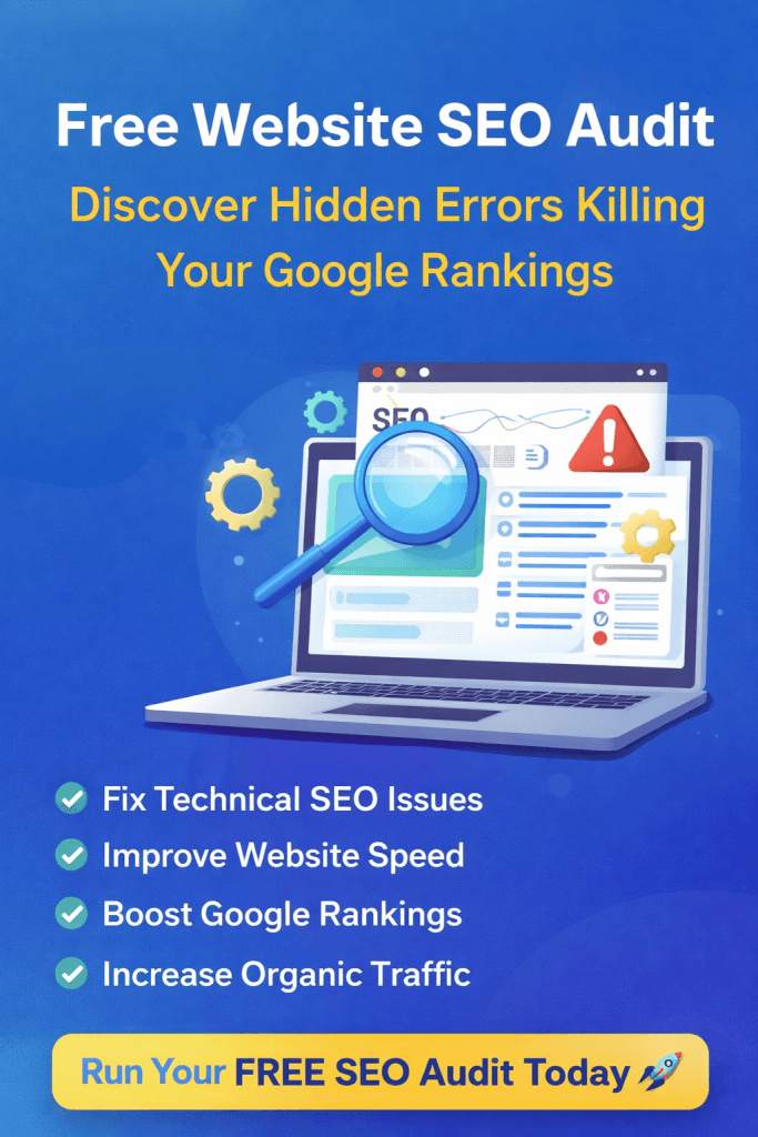 Free SEO Audit: Fix Hidden Errors & Boost 