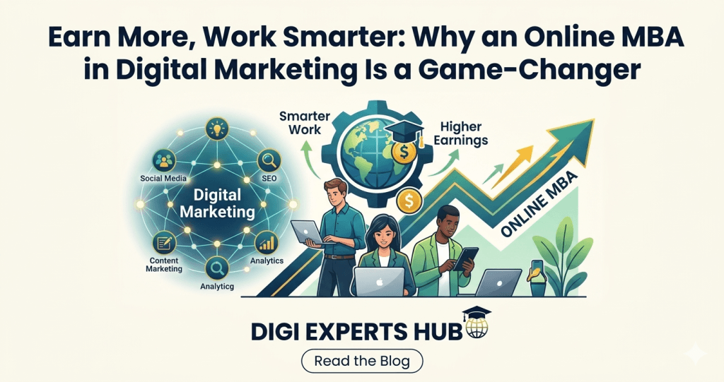 Earn More, Work Smarter: Online MBA in Digital