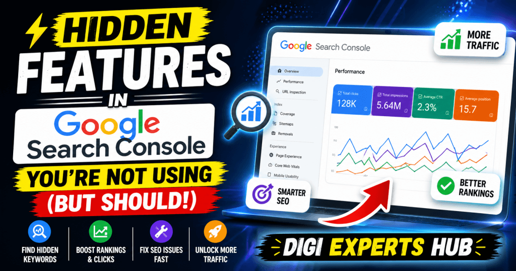 ⚡ GSC Hidden Features That Boost Rankings